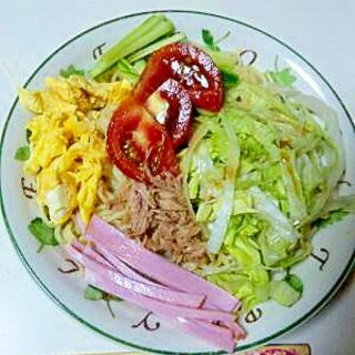 野菜たっぷり冷やし中華